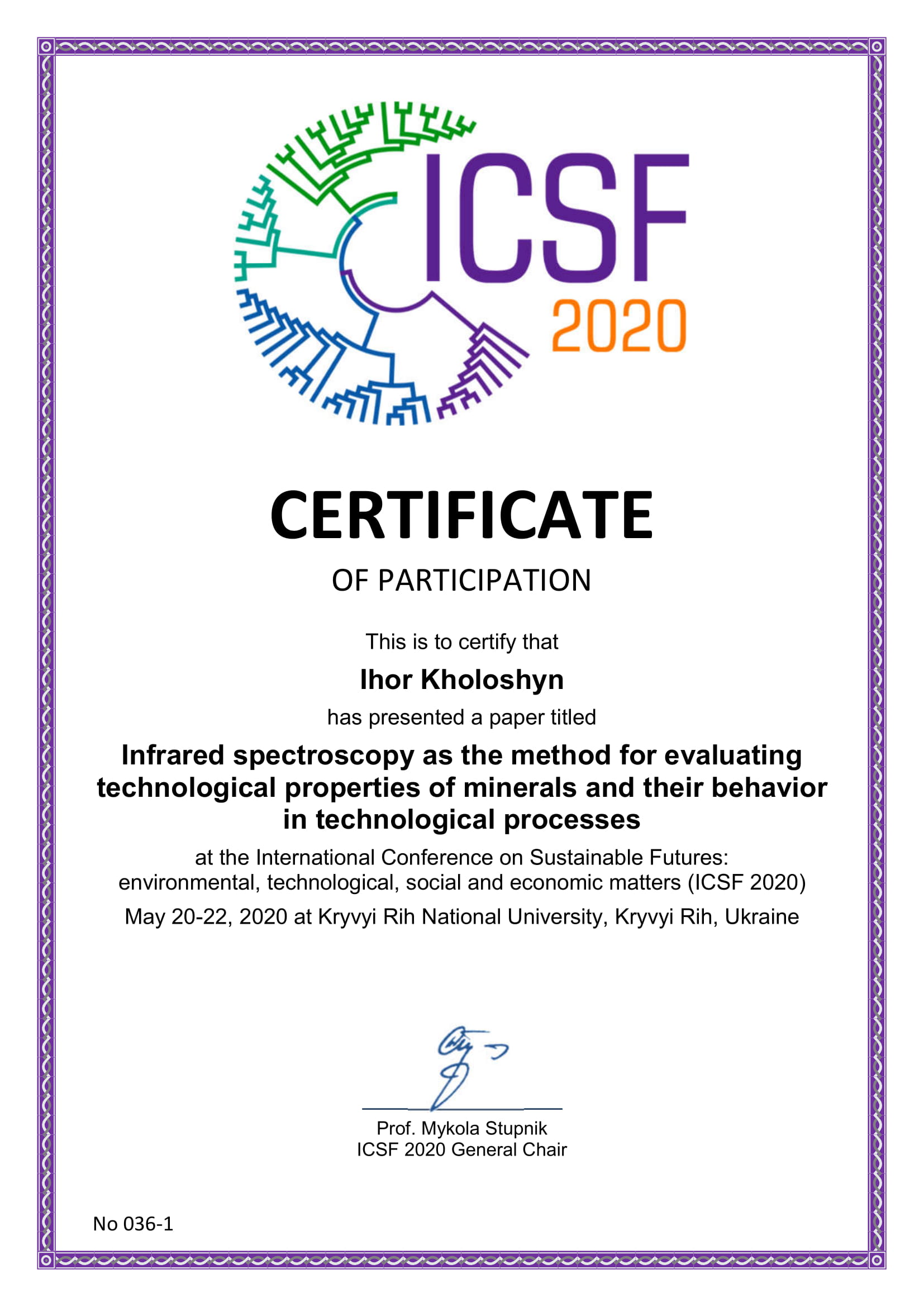 ICSF2020 certificate 015 1