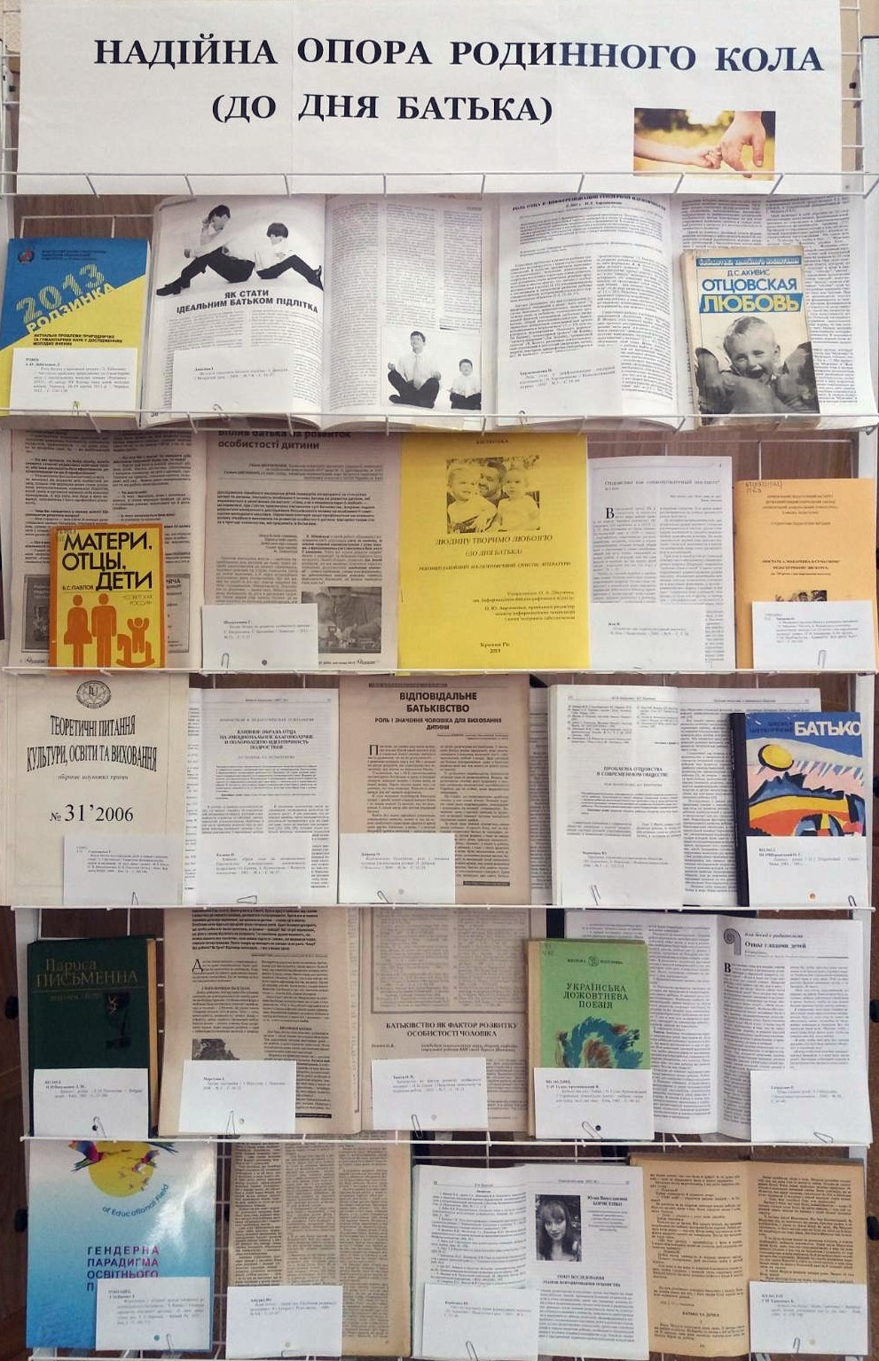 Надійна опора родинного кола До Дня батька